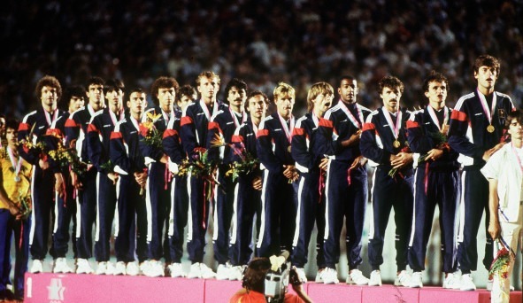 Question Bonus : Qui sont les deux buteurs français lors de finale des Jeux Olympiques de 1984 ?