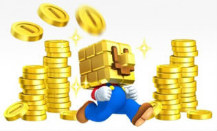 Dans quel jeu Mario ramasse-t-on toutes les pièces ?