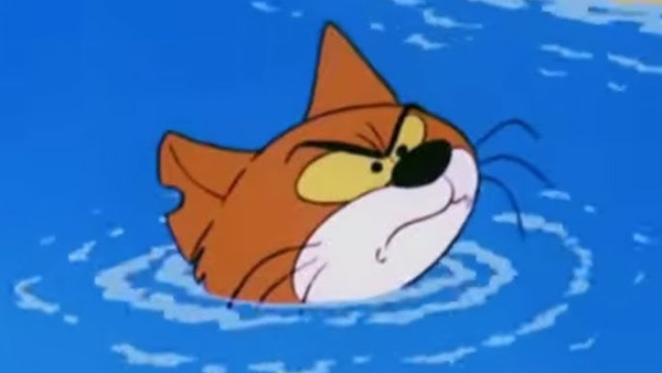 De qui Azraël est-il le célèbre chat ?