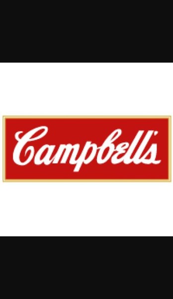 Campbell's font...