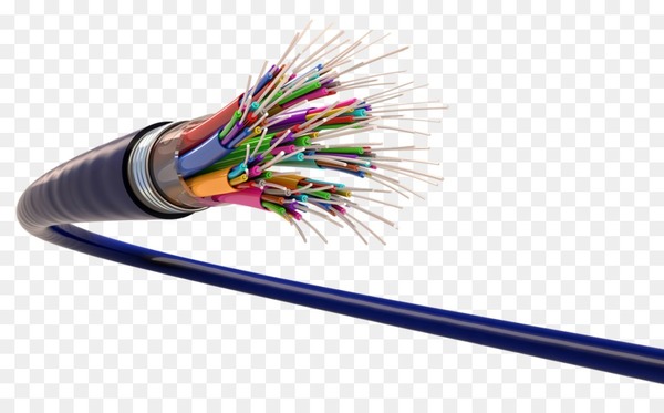 O cabo de fibra óptica, utilizado nas redes de internet, transporta energia elétrica, luz ou faísca ?