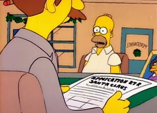Les Simpson se retrouvent sans un sous à quelques jours à peine de Noël, que fait Homer ?