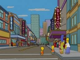 Quelle est la ville voisine de Springfield ?