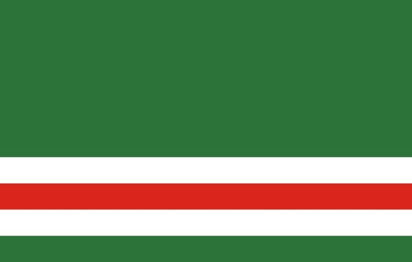 Est-ce le drapeau de la Tchétchénie ?