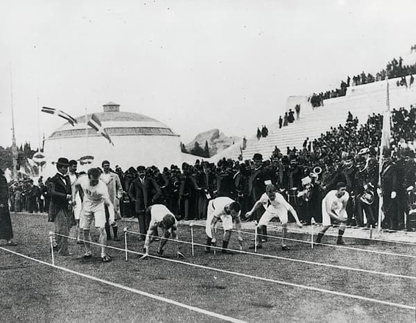 Où est-ce que les premiers Jeux olympiques modernes ont été tenus ?