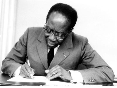 Le premier président du Sénégal...?