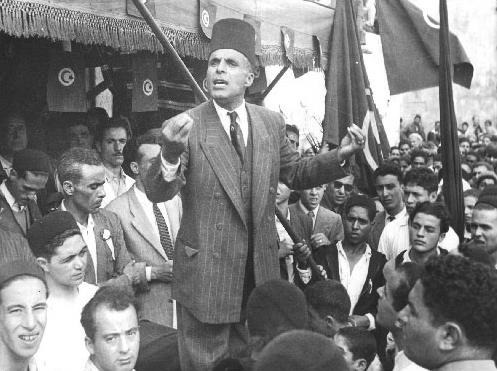 Qui était surnommé le « père de l'indépendance » tunisienne ?