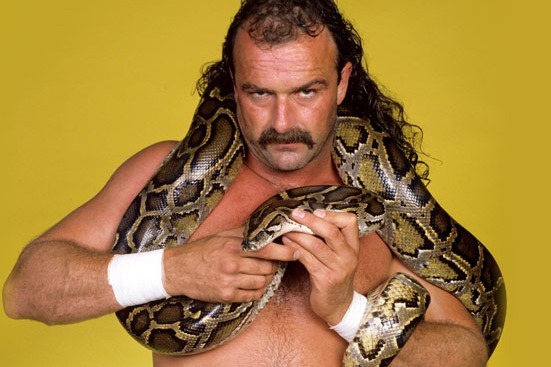 Il se baladait toujours sur le ring avec son serpent d'où son surnom "the snake" de qui s'agit-il ?