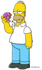 Que mange Homer quand il est au travail ?