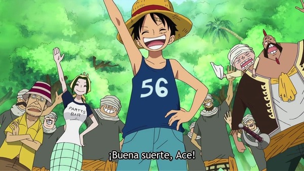 Luffy avait 14 ans lorsqu'Ace a pris la mer.