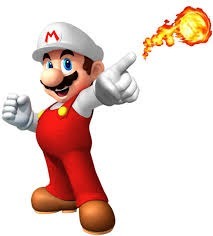 Que doit ramasser Mario pour pouvoir lancer des "Fire Ball" ?