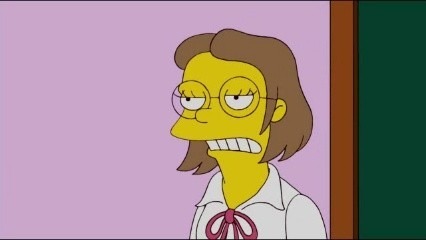Elle est l'institutrice de Lisa, c'est ?