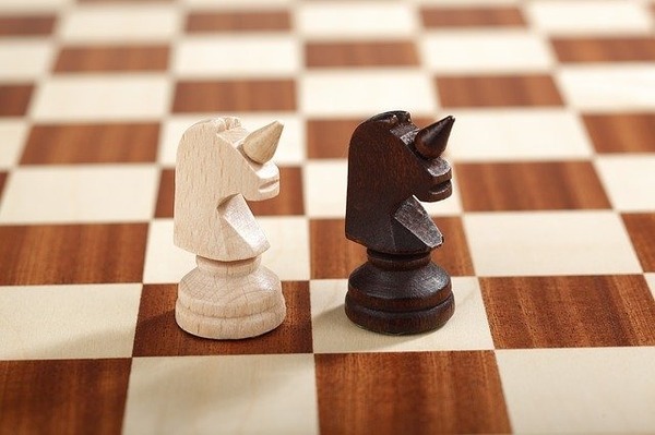 Aux échecs, le cavalier se déplace en...?