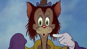 Quel chat plus bête que méchant accompagne le renard Grand Coquin dans "Pinocchio" ?