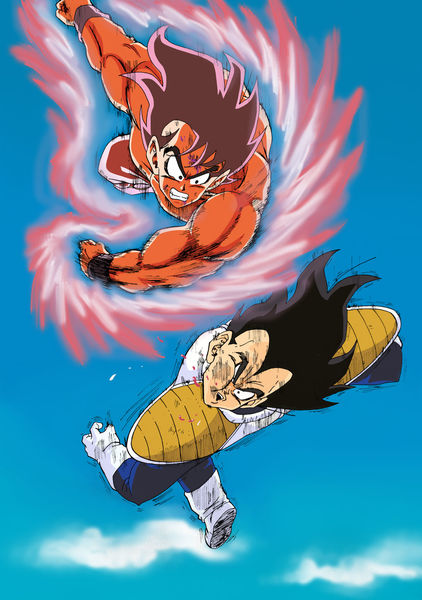 Lors de son combat face à Vegeta, combien de fois Goku utilise-t-il le Kaioken ?