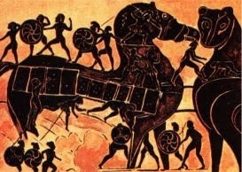 Quel est le héros grec ayant imaginé la ruse du cheval de Troie ?