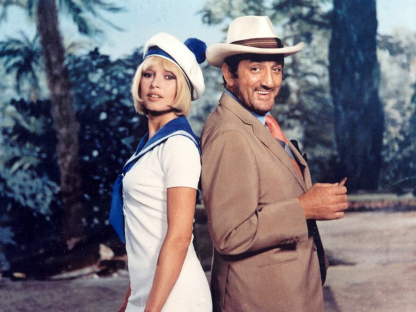 En 1971, elle aux côtés de Lino Ventura dans "Boulevard du..."