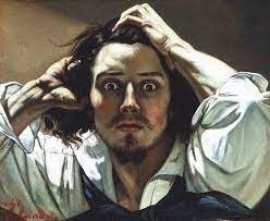 "Le Désespéré" est un autoportrait du peintre français Gustave Courbet !
