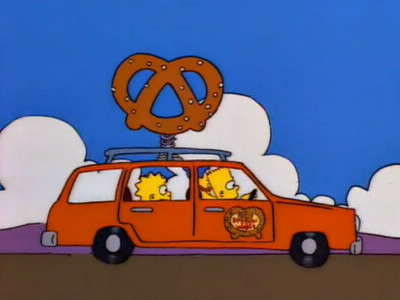 Que va faire Homer pour que Marge vende plus de bretzels ?
