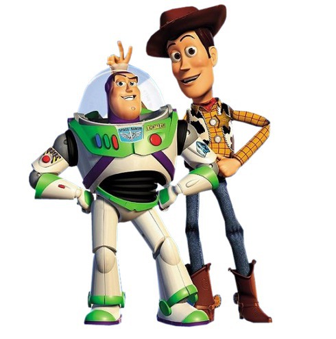 Woody et Buzz...