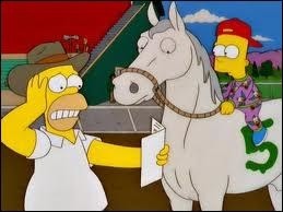 Quel cheval de course a appartenu à la famille Simpson ?