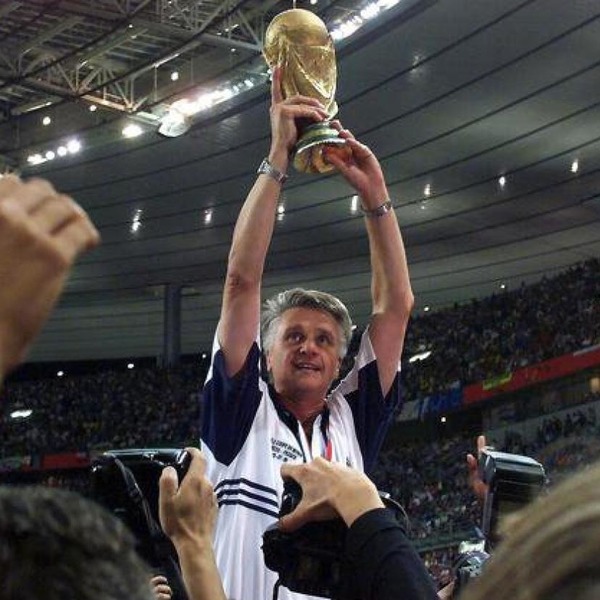 Le Mondial 98 est la seule compétition internationale disputée par Aimé Jacquet en tant que sélectionneur de l'équipe de France.