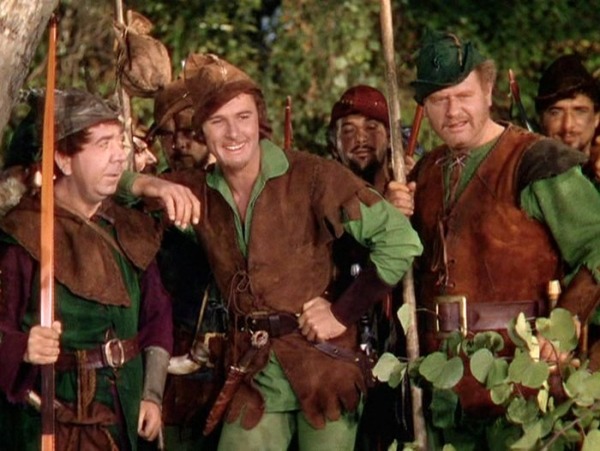 Avec quelle actrice Erron Flynn joua-t-il dans "Les aventures de Robin des bois" ?