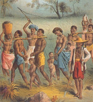 Quel est le nom utilisé pour désigner le commerce d’esclaves entre l’Afrique, l’Amérique et l’Europe au 18e siècle ?