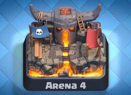 How many cards is there in arena 4?