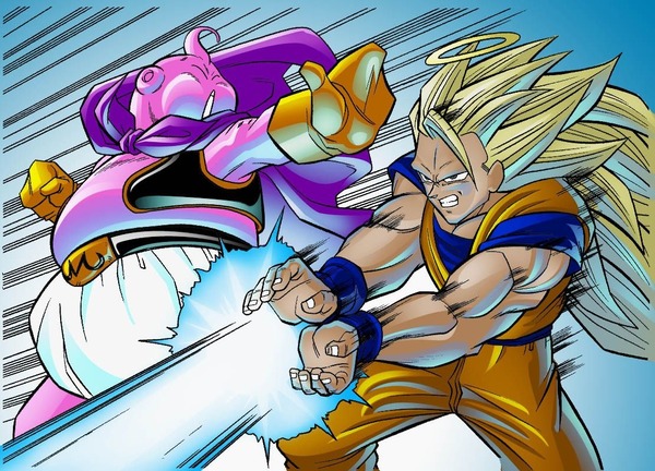 Lors de leur combat, Goku en profite pour tuer Babidi.