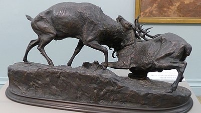 Quel sculpteur français est considéré comme un pionnier de la sculpture animalière ?