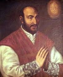 Le fondateur des jésuites, Ignace de Loyola, a d'abord été un chevalier basque espagnol soucieux de gloire militaire. Sa conversion débute après qu'il ait :