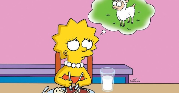 Depuis quelle saison Lisa est-elle végétarienne ?