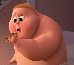 Comment s'appelle le gros bébé qui adore les cookies ?