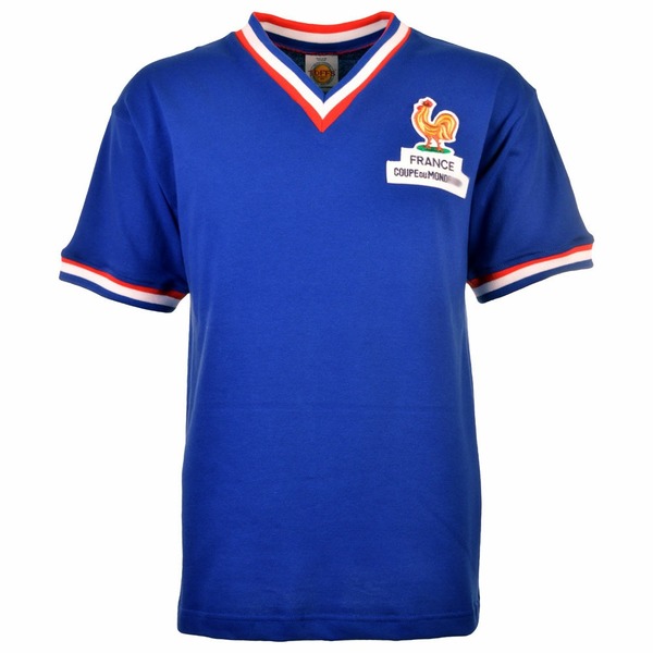 A quelle occasion l'équipe de France a-t-elle porté ce maillot ?