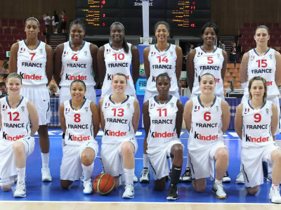 Combien a terminé l'équipe de France féminine de basket-ball aux Jeux Olympiques de 2012 ?