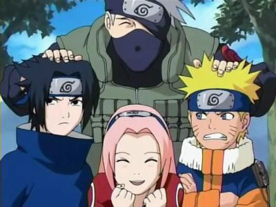 Quel est le chef d'équipe de Naruto, Sakura et Sasuke ?