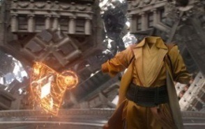 Tilda Swinton dans son rôle de l'Ancien a perdu son visage dans ce film Marvel de 2016
