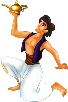 Sur quel objet vole Aladdin ?