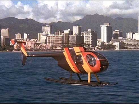 Dans la série Magnum, quel personnage pilotait cet hélicoptère ?