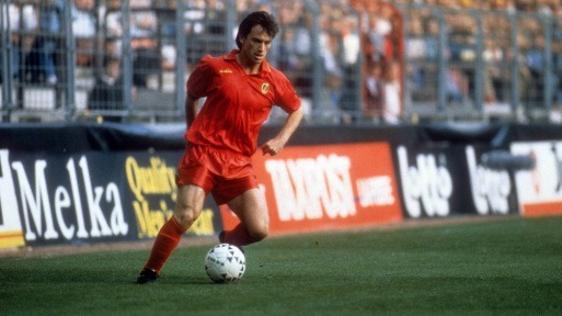 Marc Degryse est à ce jour le meilleur buteur de l'histoire de la sélection belge.
