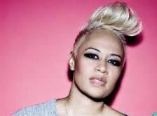 Emeli Sandé next to me :You won't find him drinking at the tables...