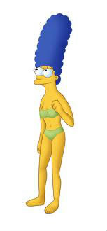 Que cache Marge dans ses cheveux ?