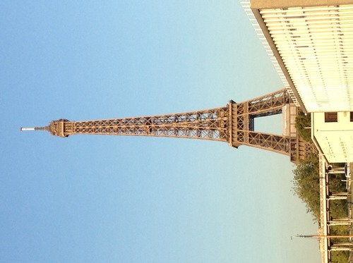 Où est placée la Tour Eiffel ?