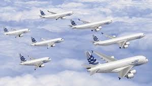 Combien de types d'avions Airbus y a-t-il ?