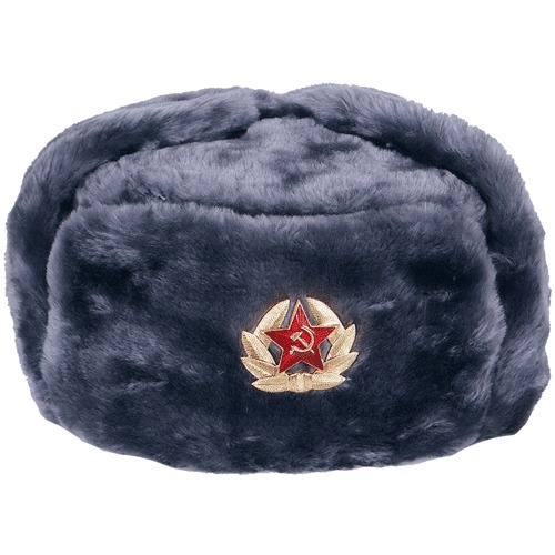 Chapeau traditionnel russe pour lutter contre le grand froid...?