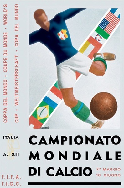 La Coupe du Monde de 1934 est la première à laquelle l'Italie participe.