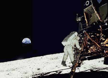 En quelle année l'homme a marché sur la Lune pour la 1ère fois ?