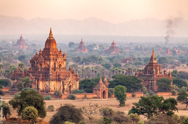Dans quel pays se situent les temples de Bagan ?