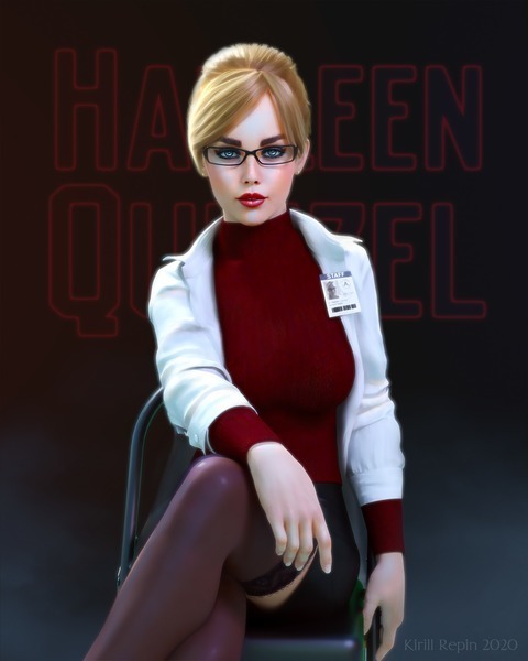 Quelle profession faisait-elle avant de devenir Harley Quinn ?